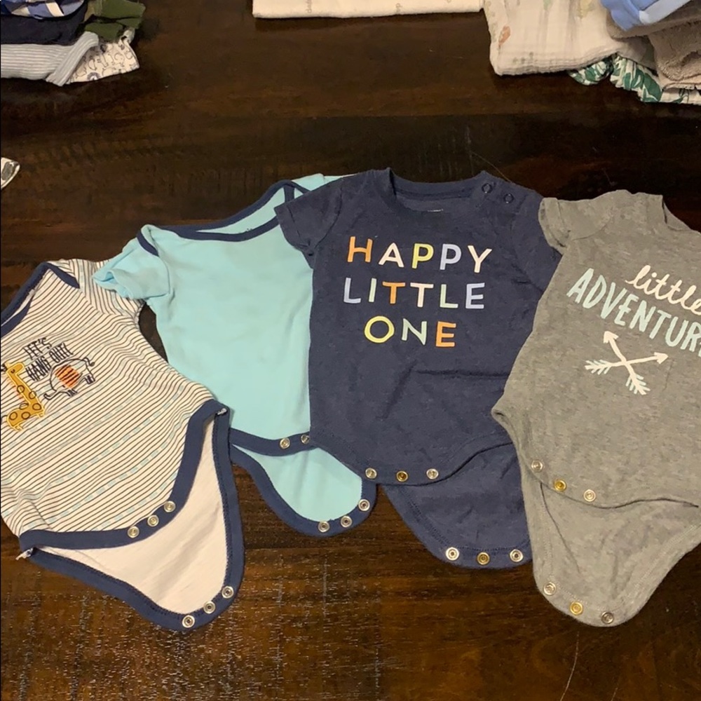 Set of four onesies